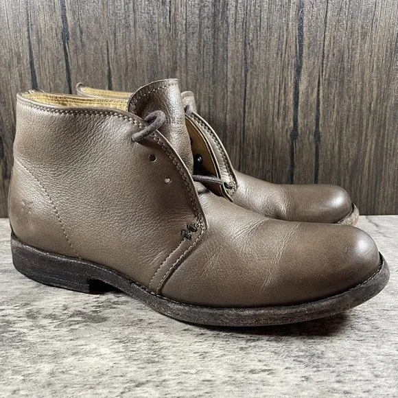 Frye | Shoes | Frye Phillip Chukka Boot Brown Leather Lace 